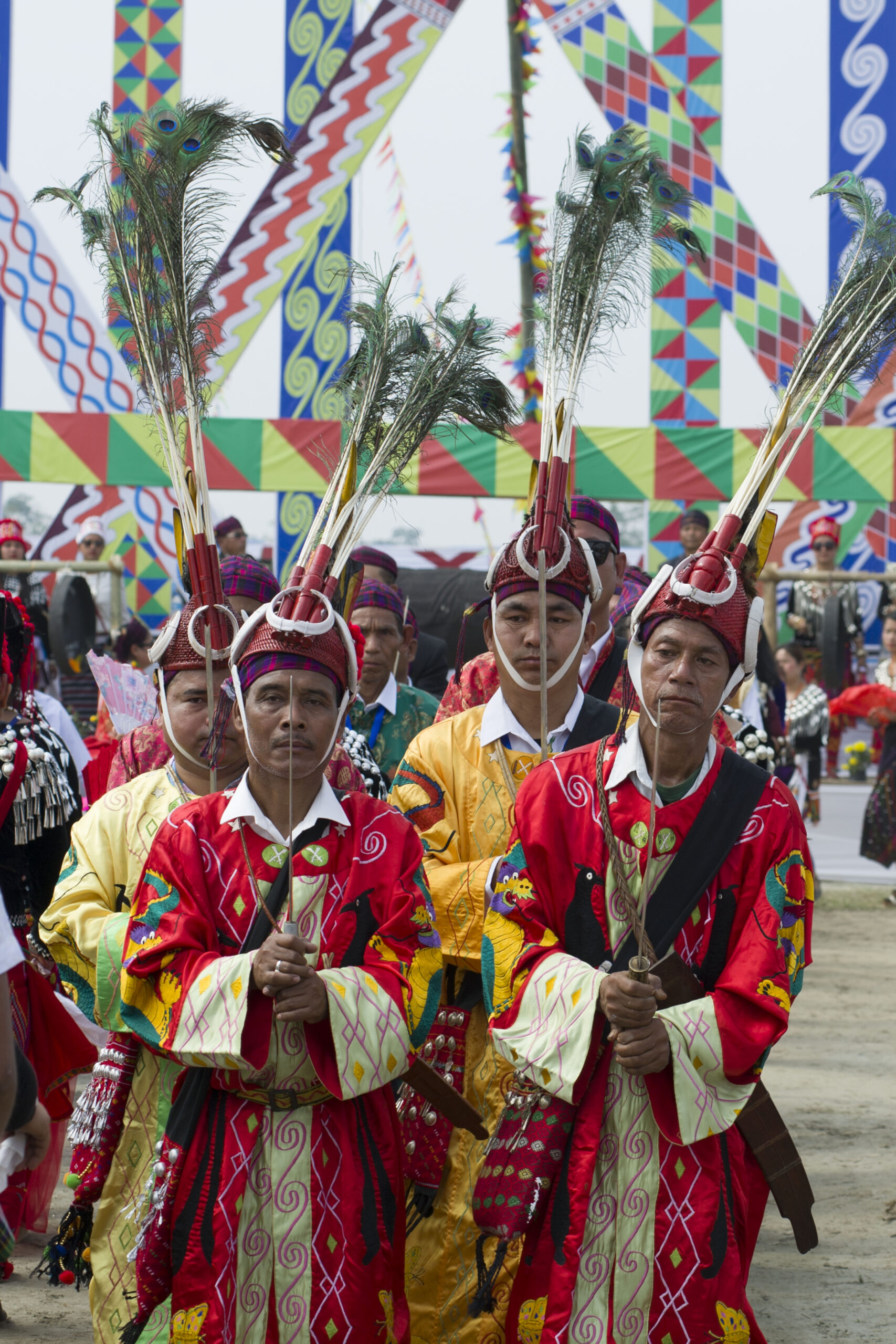 Singpho dance leaders