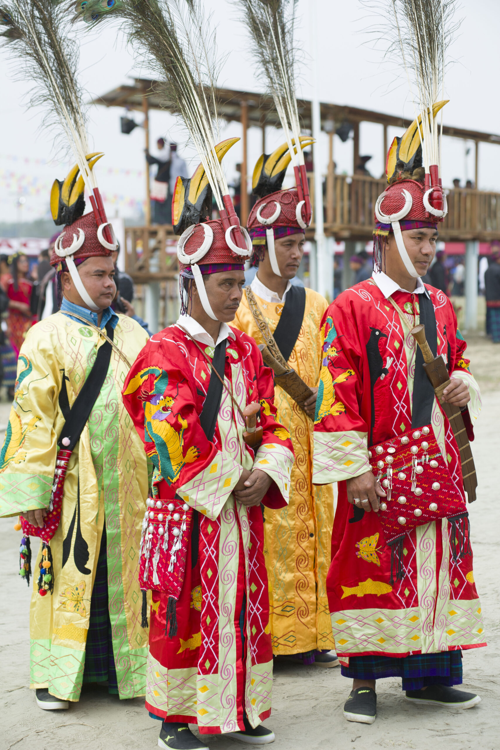Singpho dance leaders