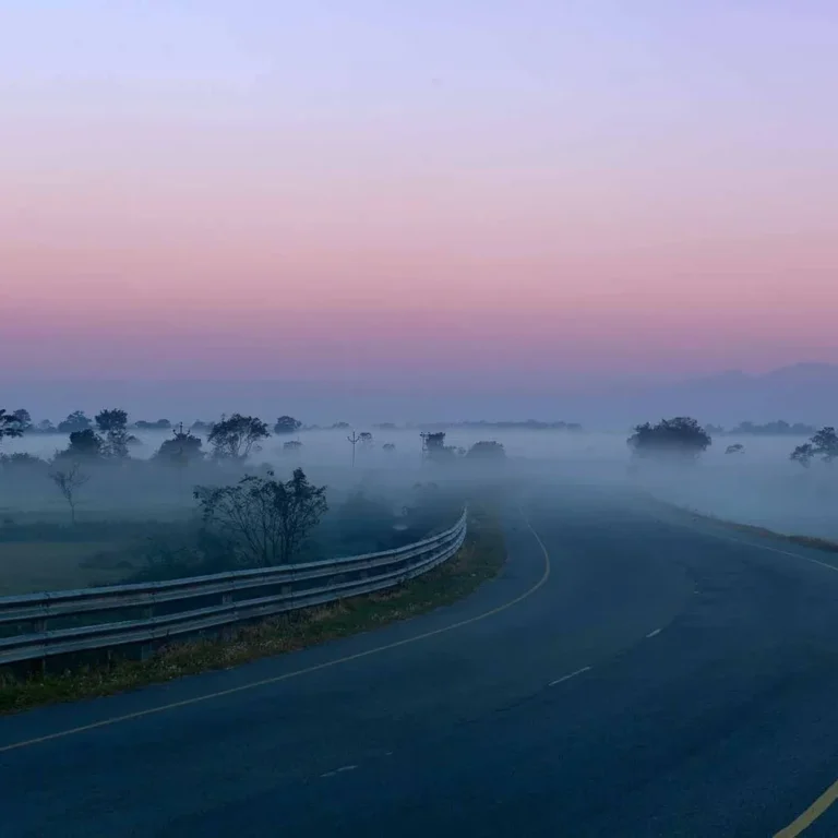 Early morning hues at namsai